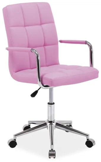 Signal Kancelárska stolička Q-022 ružová
