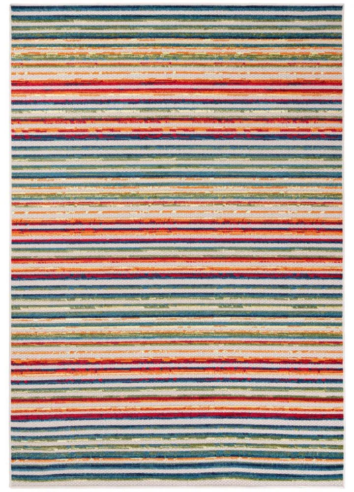 Kusový koberec Prúžky viacfarebný 160x229cm