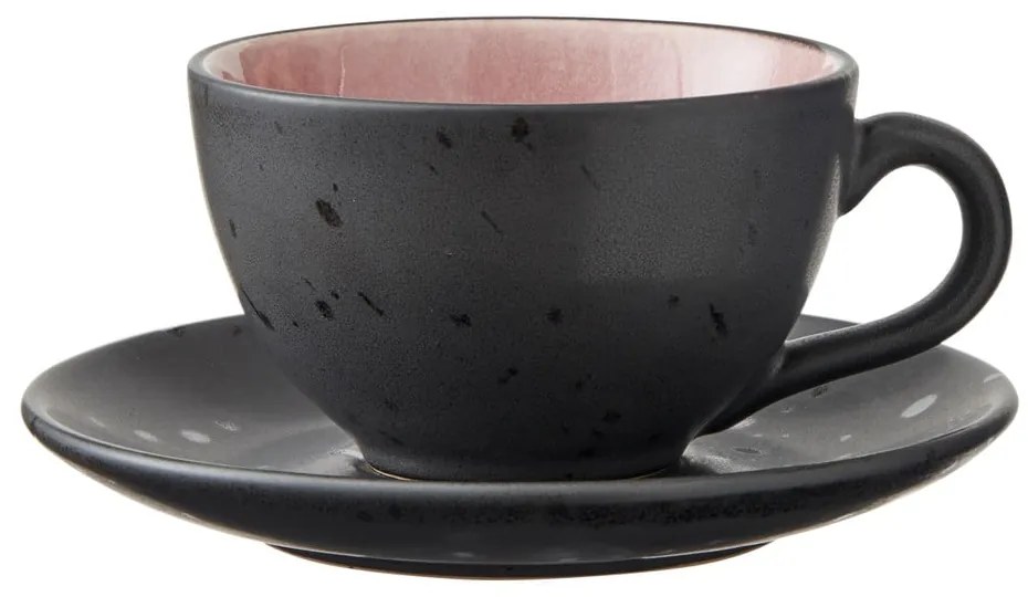 Čierne keramické šálky v súprave 4 ks 240 ml Gastro Black/Mix – Bitz