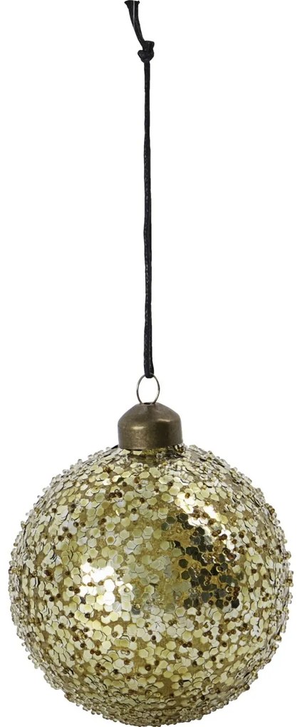 House Doctor Vianočná ozdoba Chosen Gold – set 4 ks