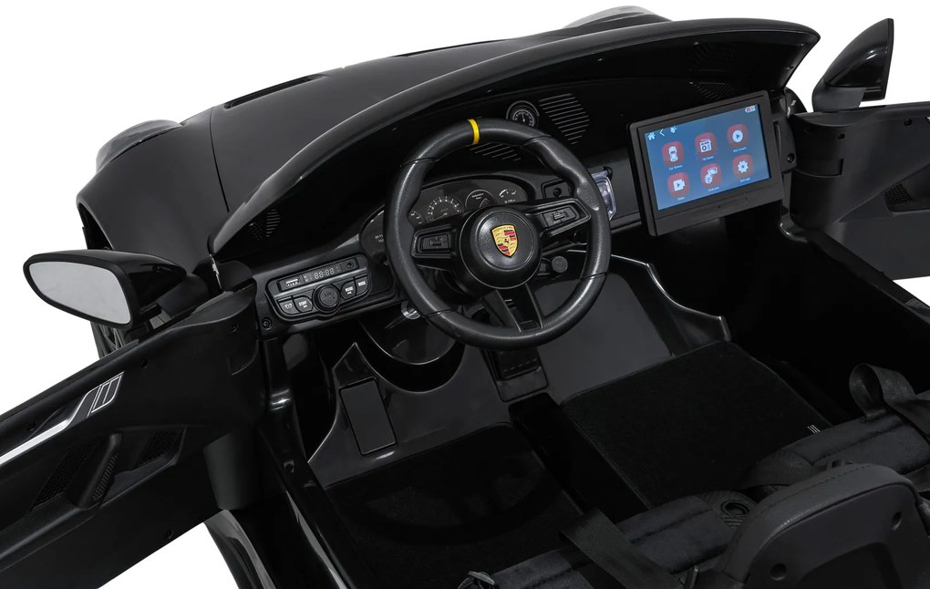 Detské elektrické autíčko Porsche 911 GT3 STRONG MP4 čierne