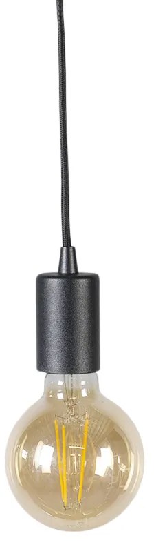 Inteligentná závesná lampa čierna vrátane WiFi G95 - Facil