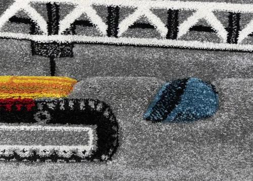 Koberce Breno Kusový koberec DIAMOND KIDS 24220/95, sivá, viacfarebná,120 x 170 cm
