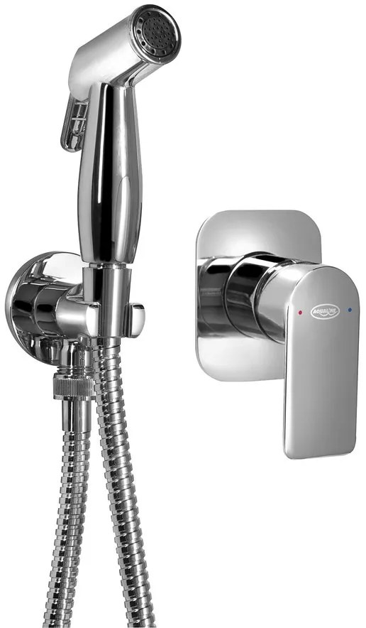 Aqualine Aqualine, DAPHNE podomietková batéria s bidetovou spŕškou, DH841-01