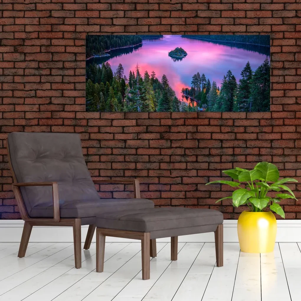 Obraz - Jazero Tahoe, Sierra Nevada, Kalifornia, USA (120x50 cm)