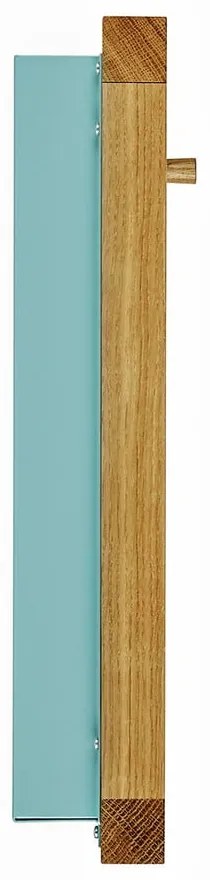 Modrý vyklápací stôl Woodman Banti