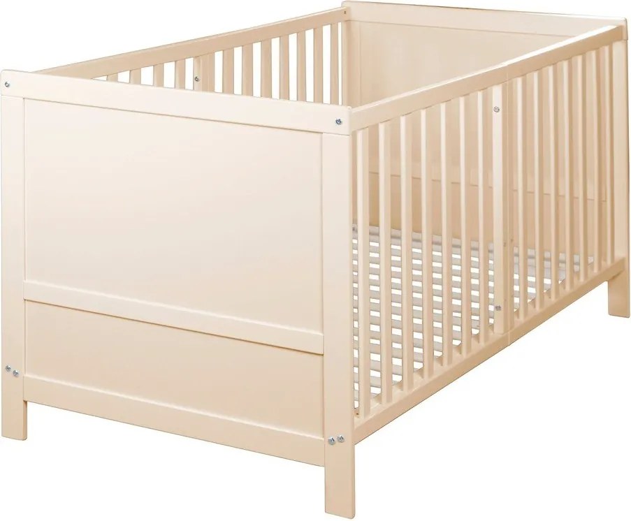 Postieľka s nastaviteľnou výškou 70x140 cm v prírodnej farbe Easy Sleep – Roba