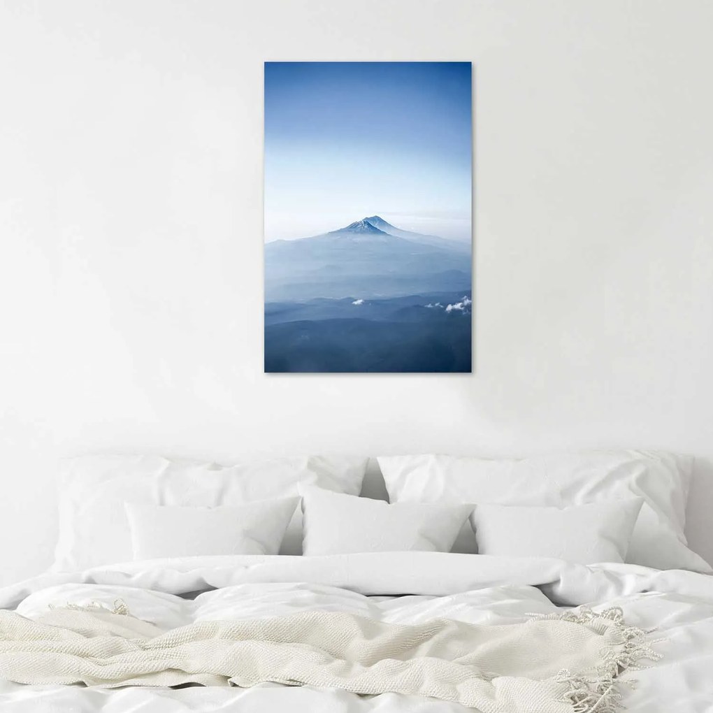 Gario Plagát Pohľad na vrcholky hôr Farba rámu: Bez rámu, Rozmery: 40 x 60 cm