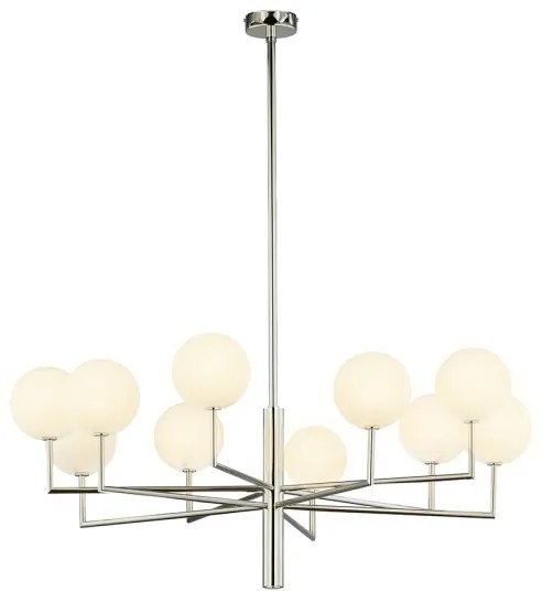 Jupiter 1936 - Luster na tyči FEME 10xG9/40W/230V lesklý chróm