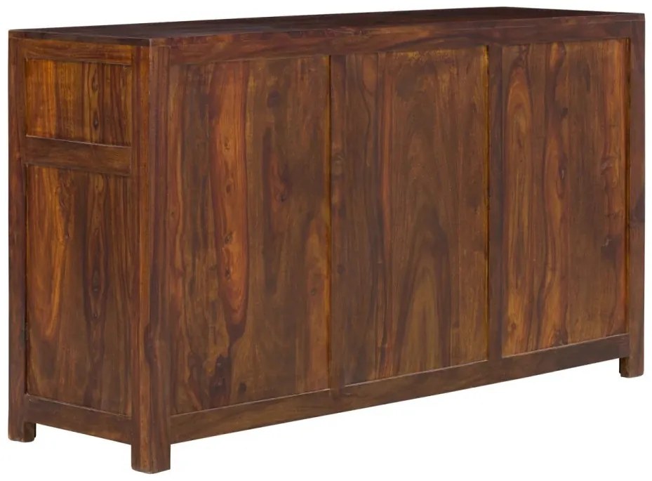 furniture-nabytek.cz - Masivní příborník Palison z palisandru, lakovaný, hnědý – 140×42×80 cm