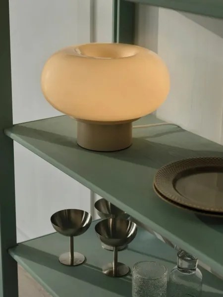 Nordlux - Stolná lampa MALTI 2xE27/10W/230V béžová