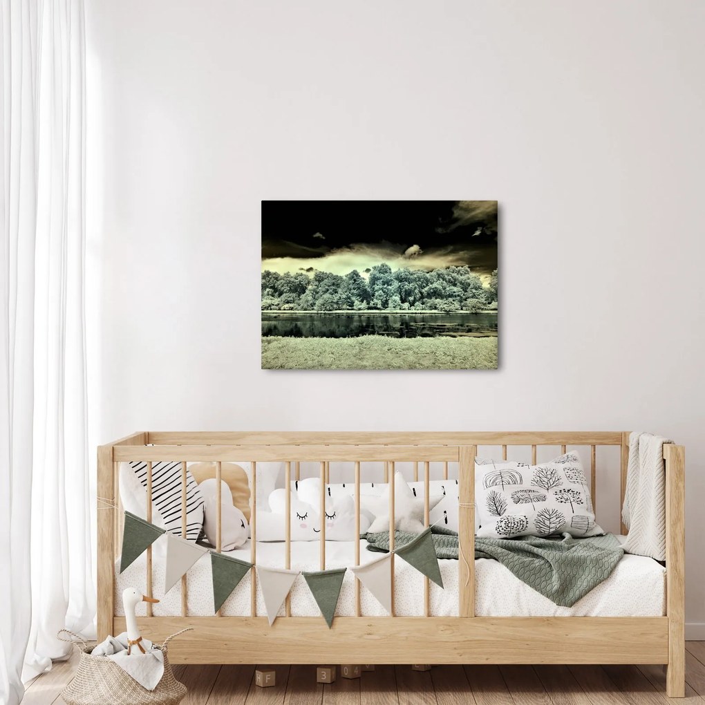 Obraz vodnej plochy (70x50 cm)