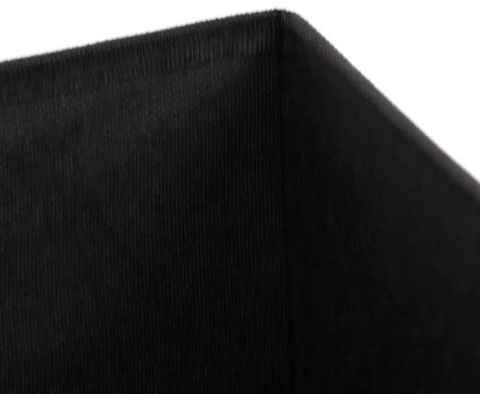 Autronic BONTEC Taburet s úložným priestorom, čierna, látka, TAB-461 BK2 Farba: Čierna