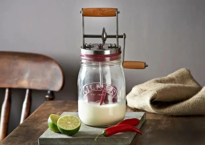 Kilner Máselnica na výrobu domáceho masla 1 l