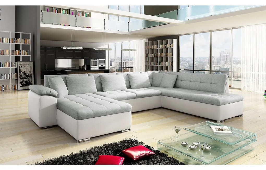 Rohová sedačka Tony s funkciou spania, Dostupné poťahy: Nazar 225.02, Strana: Pravá - U