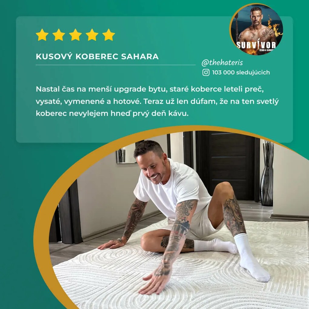Ayyildiz, Kusový koberec Sahara 1112 Silver, 160x230, šedá, obývacia izba