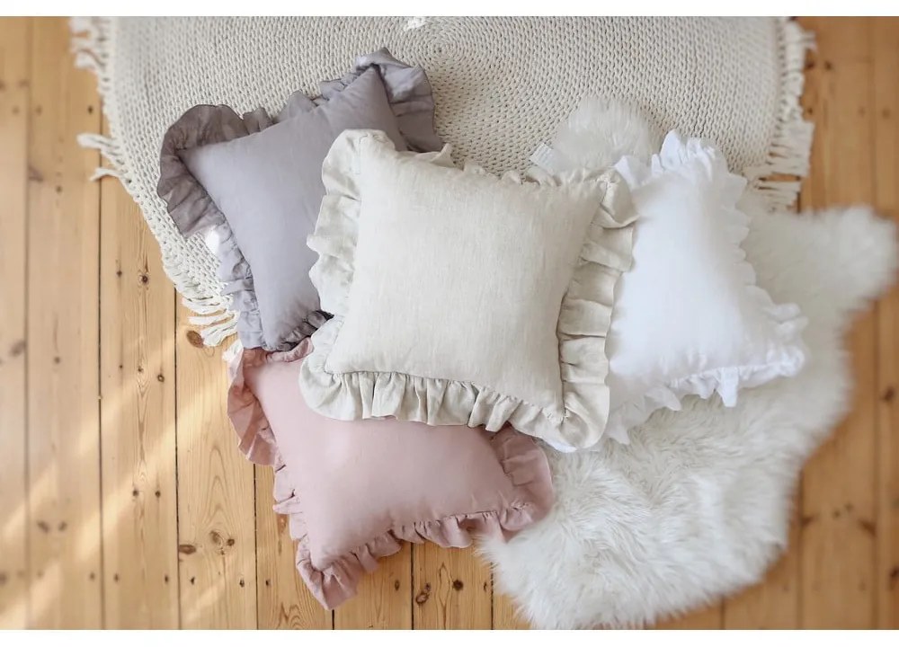 Detská obliečka na vankúš White Frill - Moi Mili