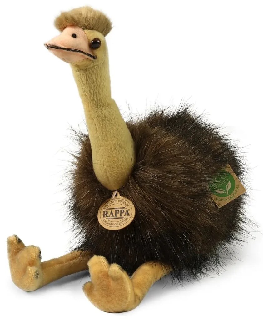 RAPPA Plyšák vták Emu - 28cm - Rappa
