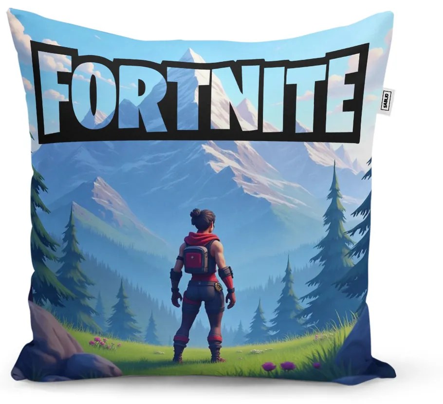 Sablio Vankúš FORTNITE Horská krajina - 40x40 cm