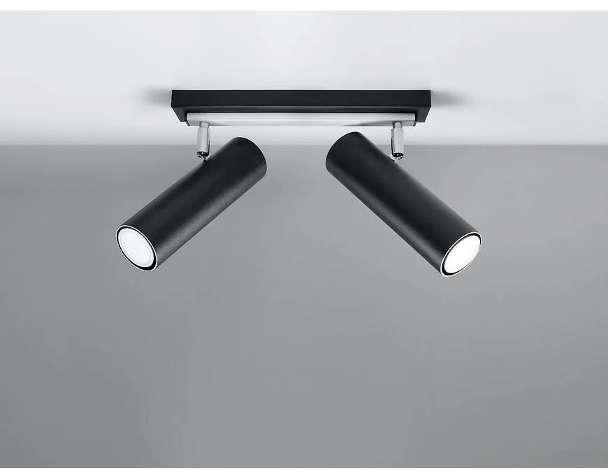 Luster Indiana 2 čierna A-500