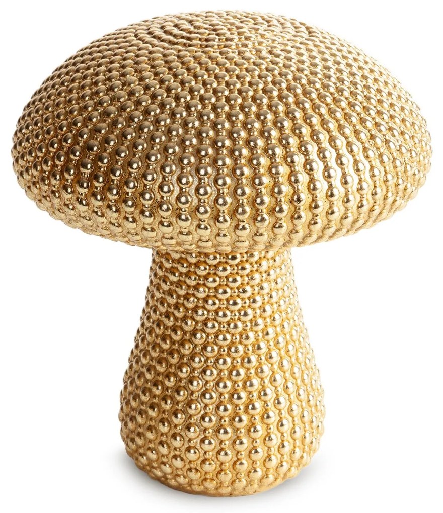 DEKORAČNÁ SOŠKA DEAN 14X14X16 CM ZLATÁ