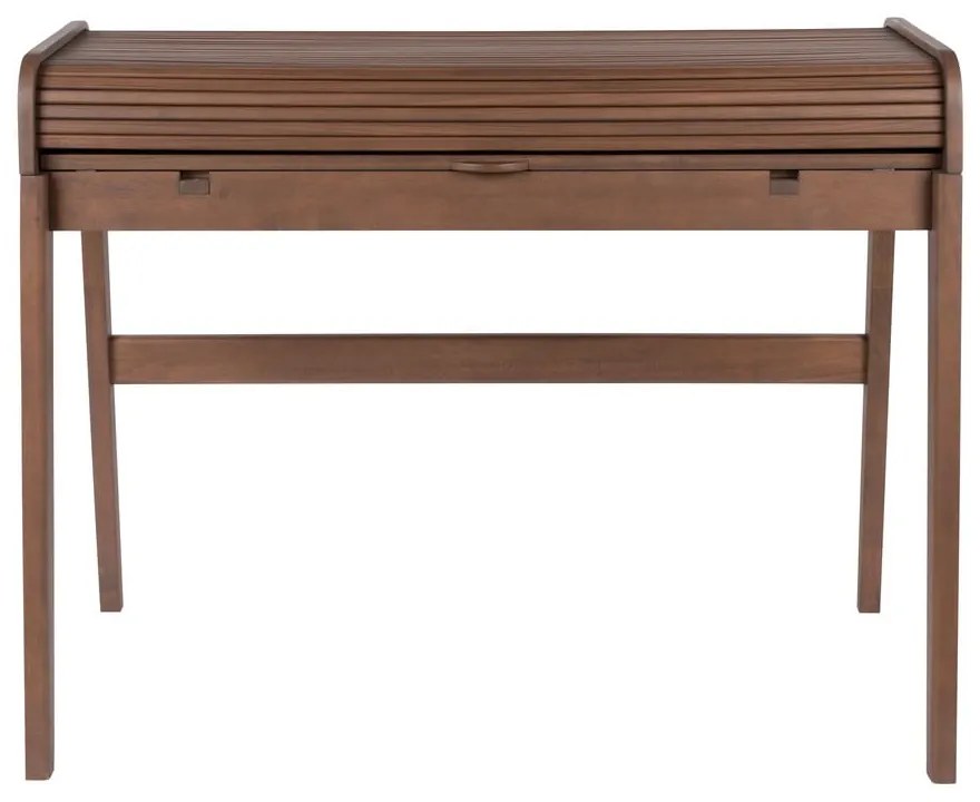 Hnedý písací stôl s výsuvnou doskou Zuiver Barbier