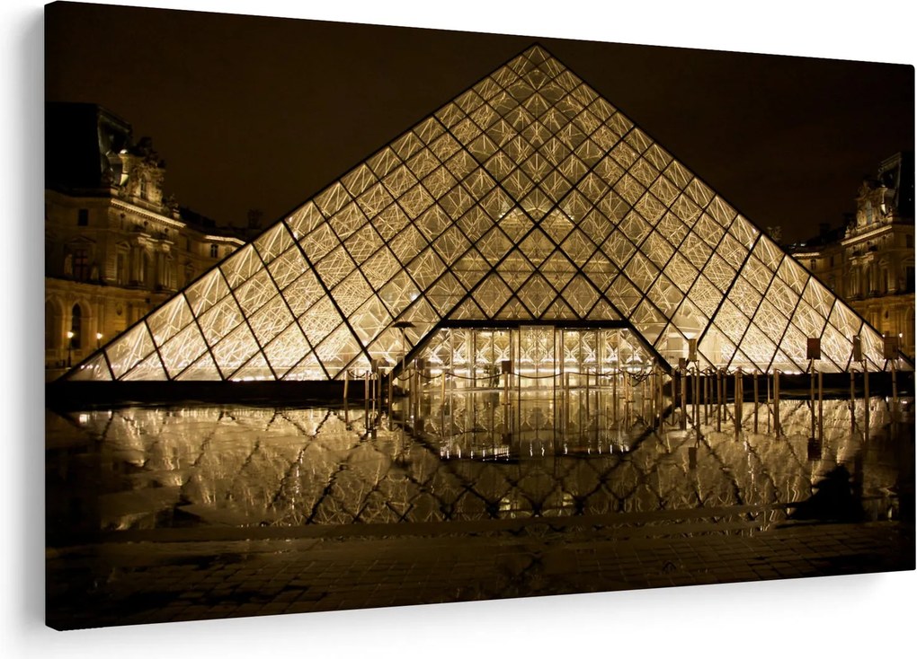 Obraz Louvre (90x60 cm)