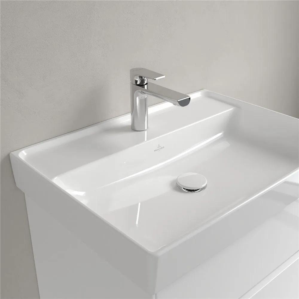 VILLEROY &amp; BOCH Collaro závesné umývadlo s otvorom, bez prepadu, 650 x 470 mm, biela alpská, 4A336601