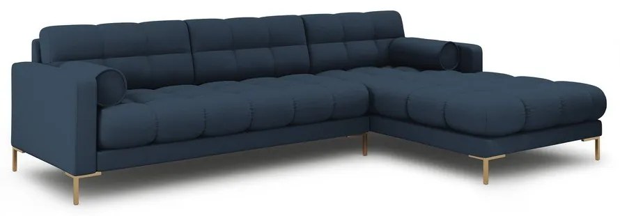 Modrá rohová pohovka (pravý roh) Bali – Cosmopolitan Design