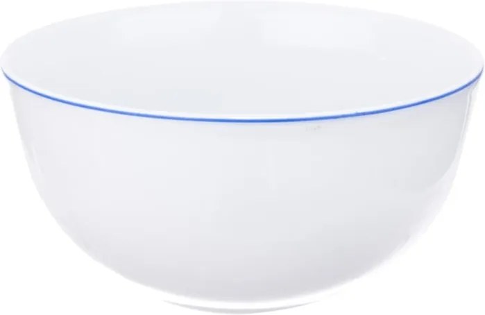 Biela porcelánová miska Orion Blue Line, ⌀ 14 cm