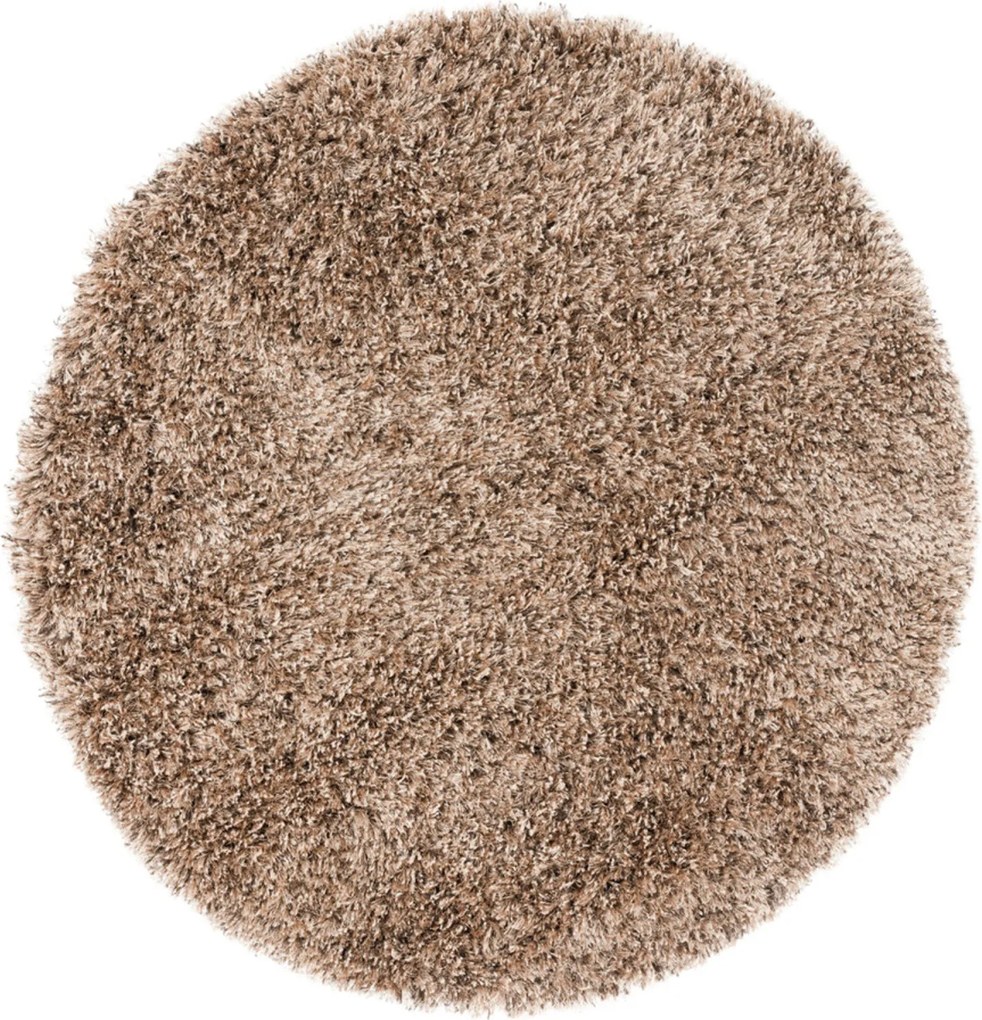 Osta, Kusový koberec Rhapsody 2501 600 kruh, 200x200 (priemer) kruh, hnedá, kancelária