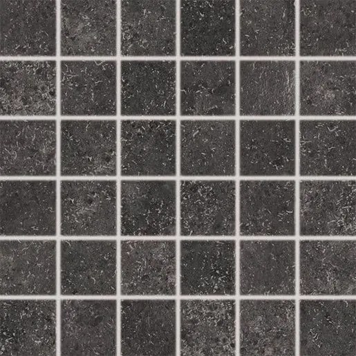 Mozaika Rako Base čierna 30x30 cm mat DDM05433.1