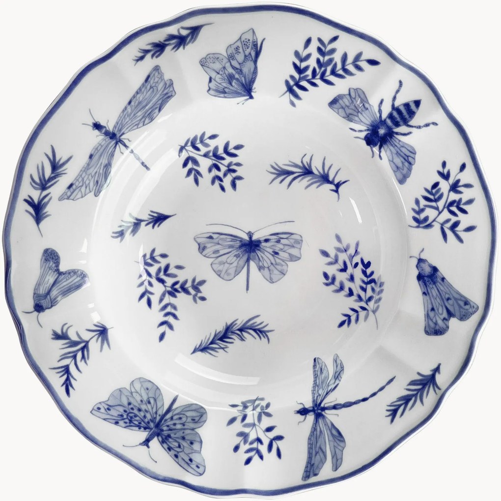 Porcelánové hlboké taniere Sonia, 6 ks