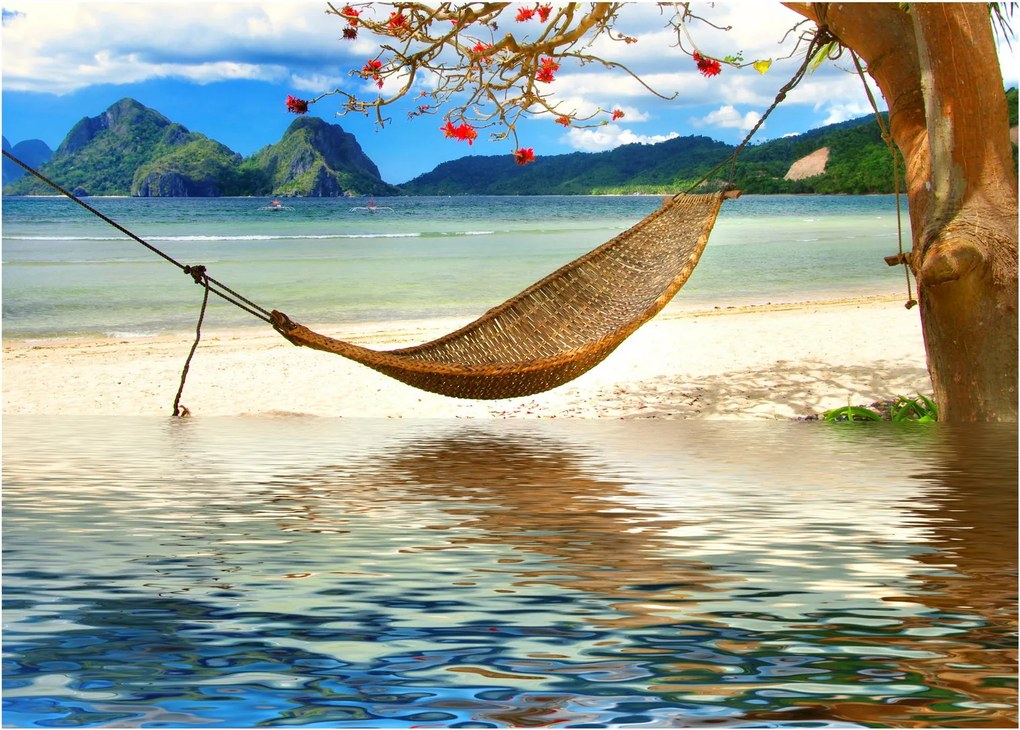 Obraz - Relax na pláži (70x50 cm)