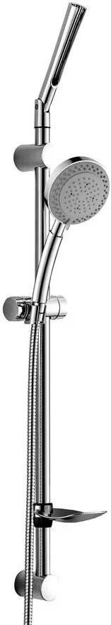 Aqualine Aqualine, TILA sprchová súprava s mydelničkou, posuvný držiak, chróm, 11445