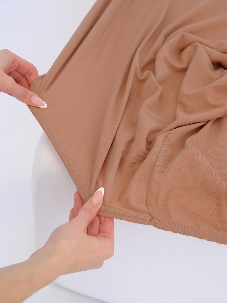 Jersey plachta Classic 160 x 200 cm – terakota