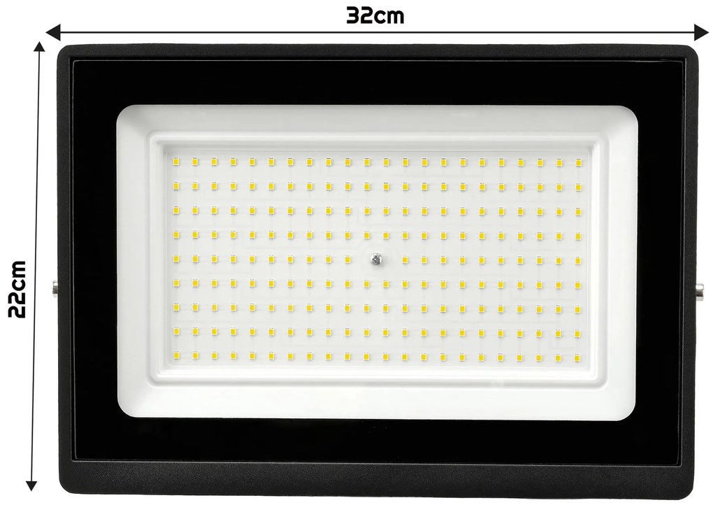 BERGE LED reflektor 150W PIR - neutrálna biela