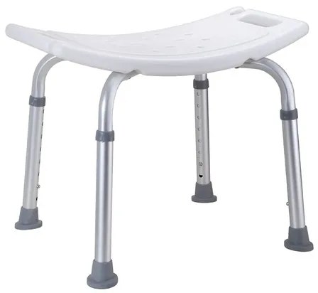 Stolička Bemeta biela / chróm 353125043
