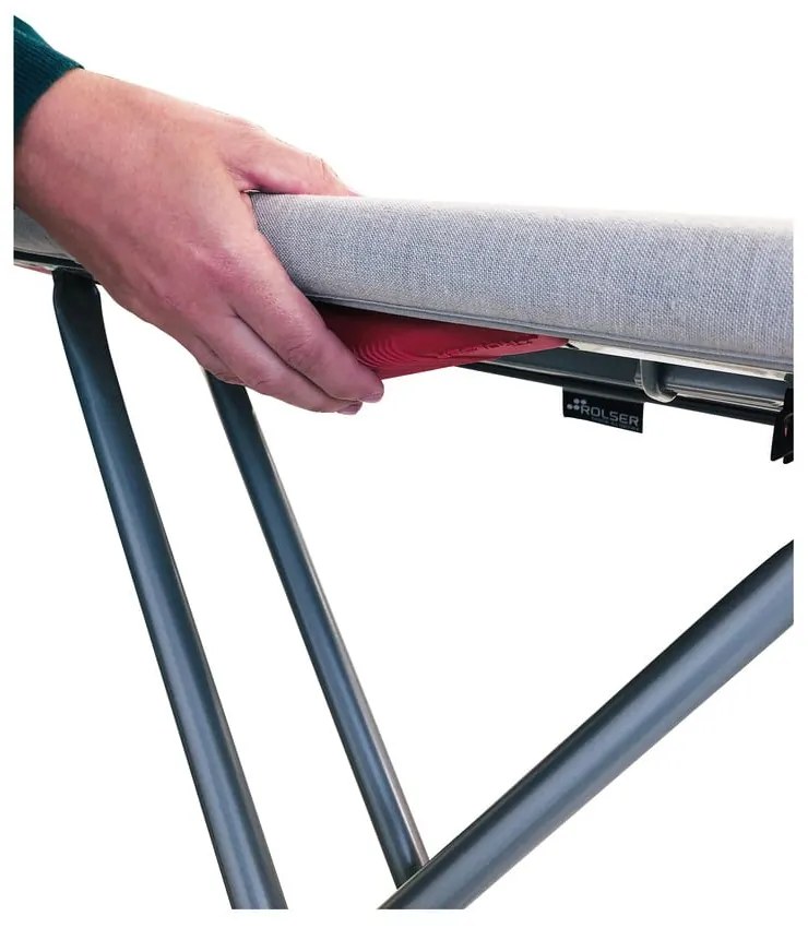 Žehliaca doska 115x35 cm K-UNO Black Tube M – Rolser