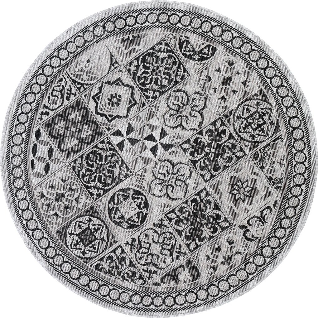 TA Koberec KF87A ŠEDÁ MELISA MAA Rozmer: 100x100 cm