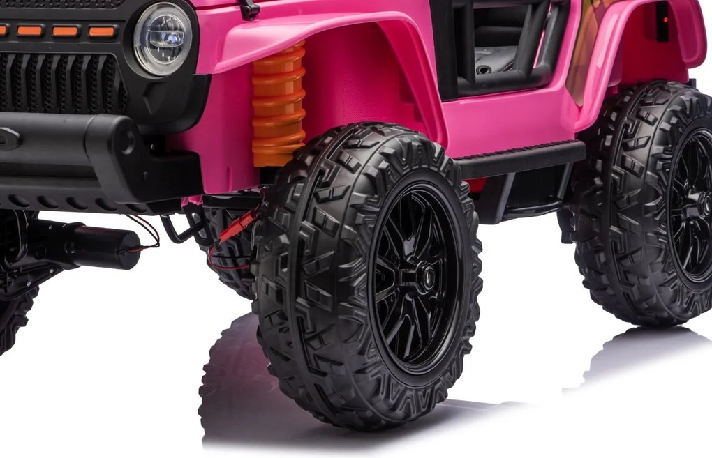Ramiz Auto Jeep Monster ružové
