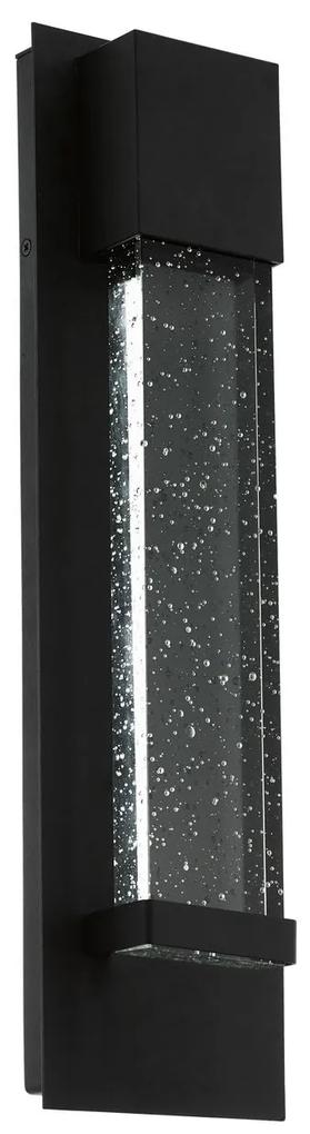 EGLO Vonkajšie designové nástenné LED svietidlo VILLAGRAZIA, čierne, 120x30cm