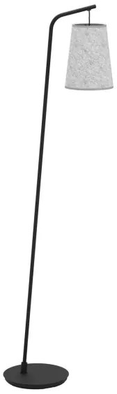 Eglo 43987 - Stojacia lampa ALSAGER 1xE27/40W/230V šedá