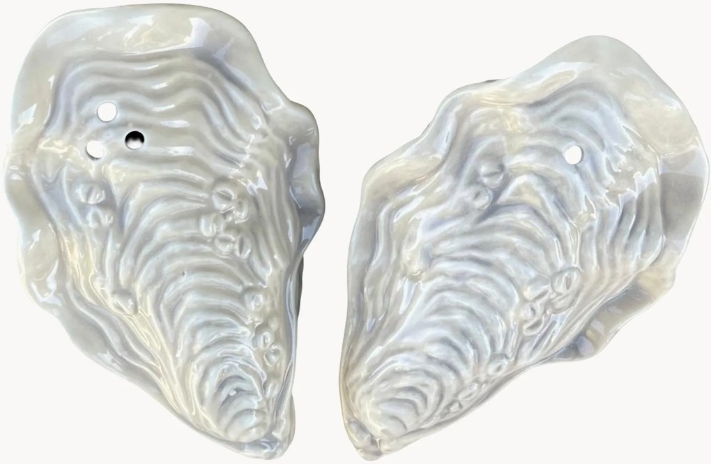 Ručne vyrobená soľnička a korenička Napoli, 2 ks