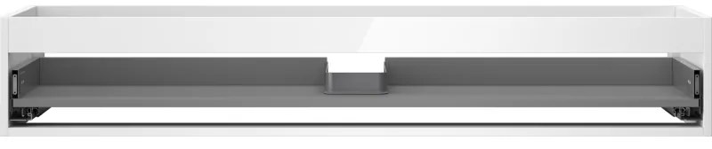 Mexen Box-A, závesná skrinka, 140 cm, 1 zásuvka, biela lesklá, 91AX0-1400-235-1-00