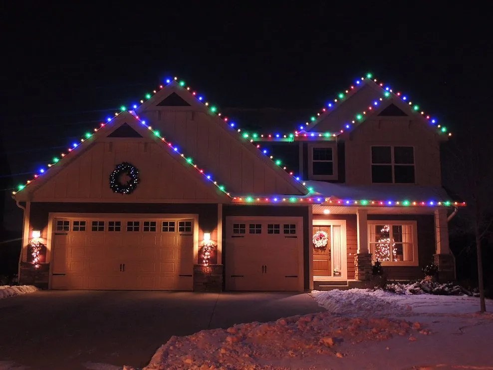Vianočné svetielka vonkajšie FLASH multicolor 300 LED