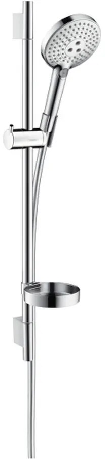 Hansgrohe Raindance Select S, sprchová súprava 120 3jet EcoSmart 9 l/min. so sprchovou tyčou 90 cm a miskou, chrómová, HAN-26633000