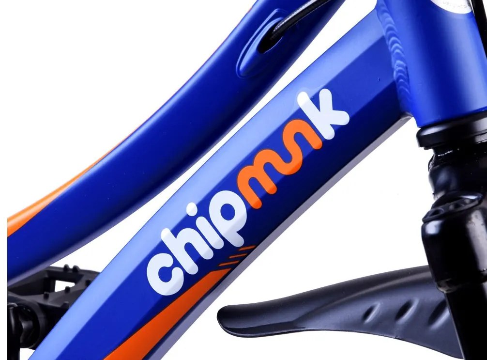 RoyalBaby Chipmunk Explorel 16" detský bicykel modro-oranžový hliníkový 2022