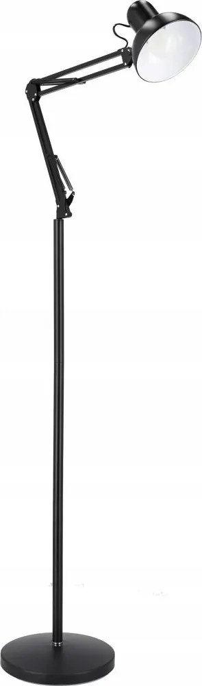 Stojacia lampa 1xE27/40W/230V čierna