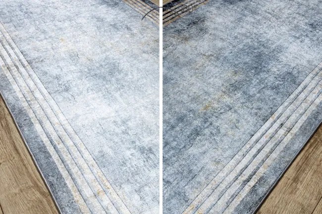 Protišmykový behúň LOTUS FRAMES 29870 strieborný